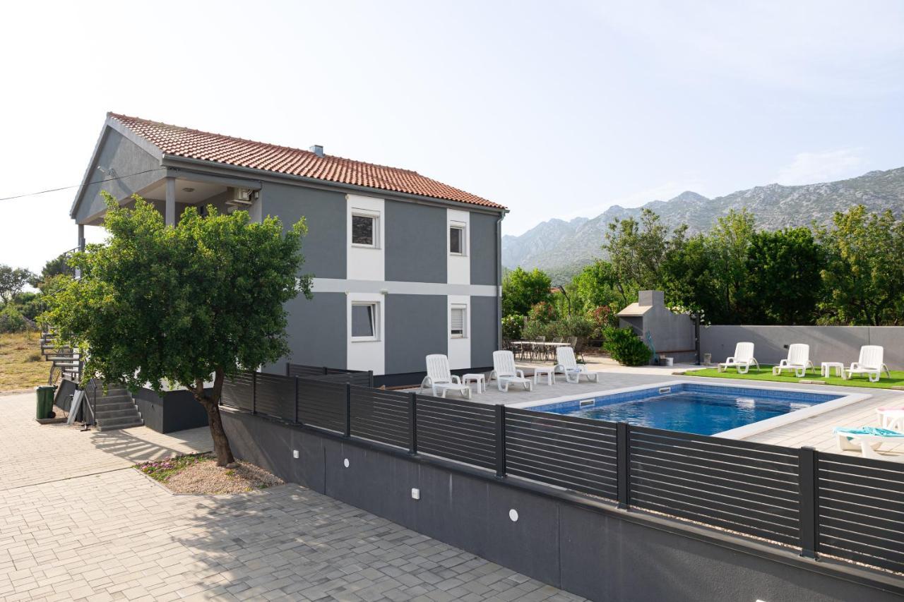 Apartments Zanic With Private Swimming Pool And Sea View Starigrad Exterior photo